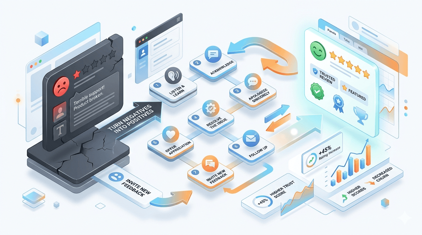 7 Proven Ways to Turn Negative Reviews Into Positive Outcomes (2026)